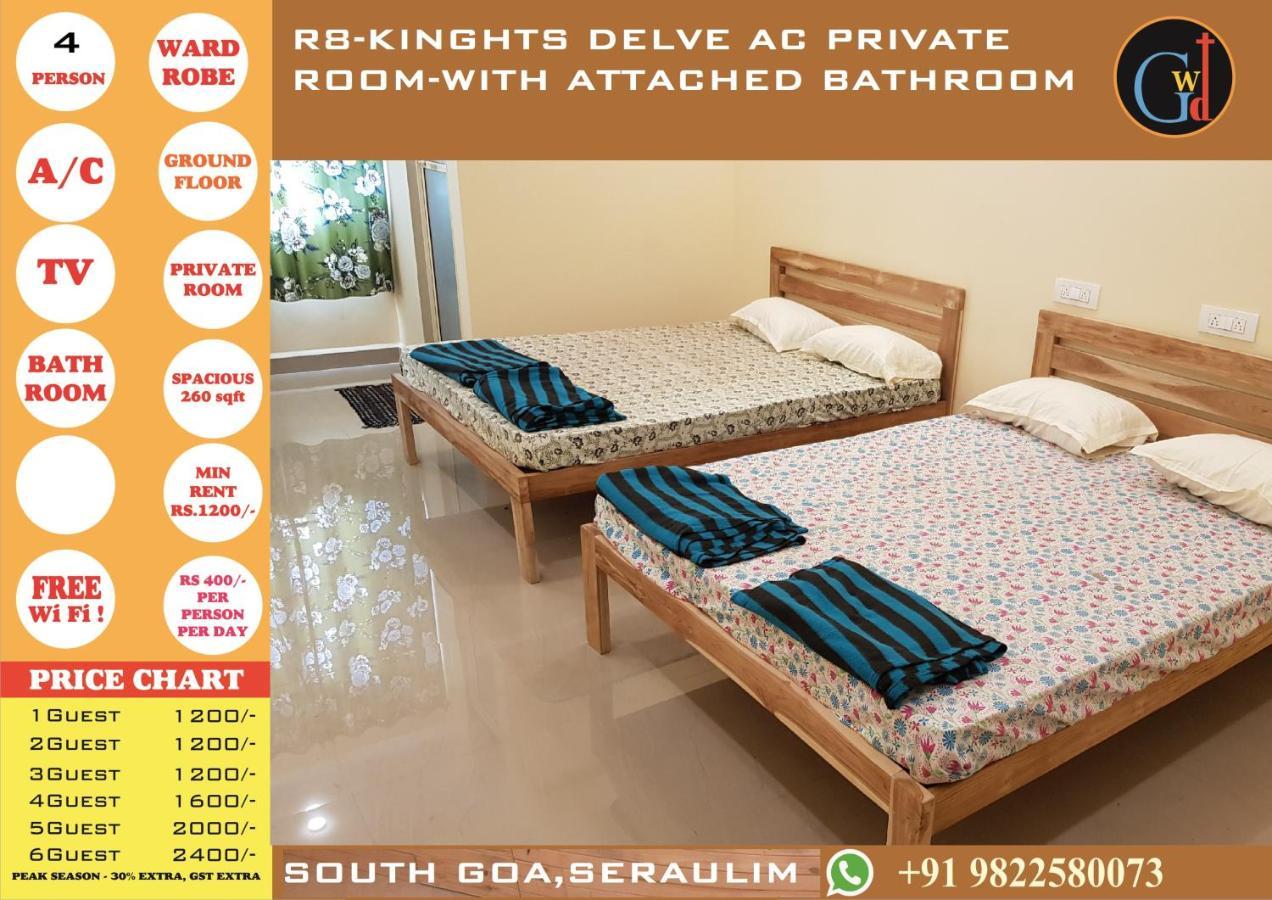 Godwill Kimo Guest House Seraulim Margao Eksteriør billede